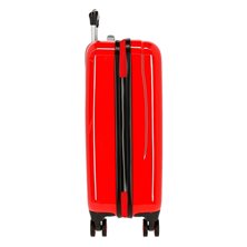 Maleta de cabina Mickey Mouse Fashion rígida 55 cm roja