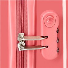 Maleta de cabina Aristocats Better Together rígida 55cm coral