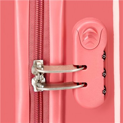 Maleta de cabina Aristocats Better Together rígida 55cm coral