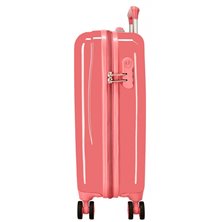 Maleta de cabina Minnie Loving Life rígida 55 cm coral