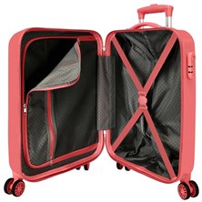 Maleta de cabina Dumbo Coral rígida 55 cm
