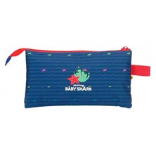 Estuche Happy Family tres compartimentos