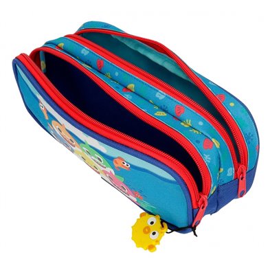 Estuche Happy Family Dos Compartimentos