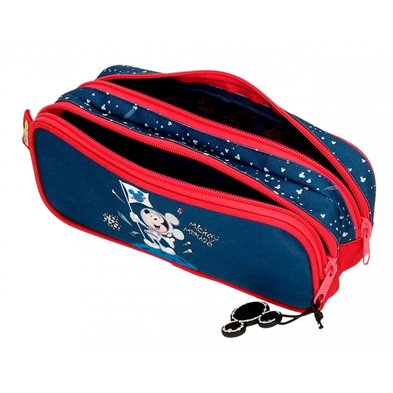 Estuche Mickey on the Moon Dos compartimentos