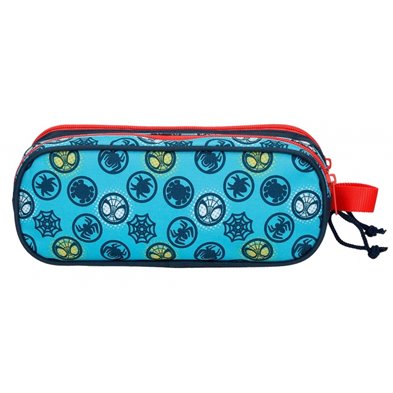 Estuche Spidey Team Dos Compartimentos