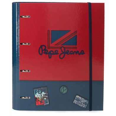 Cuaderno - carpeta con anillas Pepe Jeans Chest