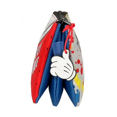 Estuche Mickey Colour Mayhem Tres compartimentos
