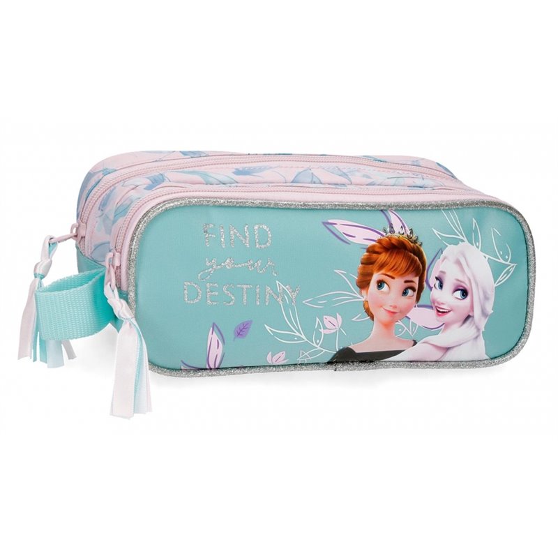 Estuche Frozen Memories Dos Compartimentos