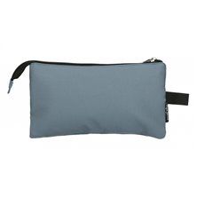 Estuche tres compartimentos Pepe Jeans Aris Evergreen Denim