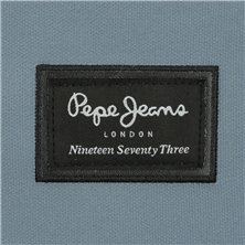 Estuche tres compartimentos Pepe Jeans Aris Evergreen Denim