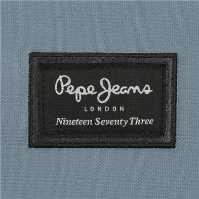 Estuche tres compartimentos Pepe Jeans Aris Evergreen Denim