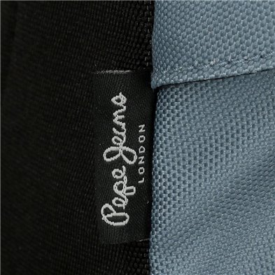 Estuche tres compartimentos Pepe Jeans Aris Evergreen Denim