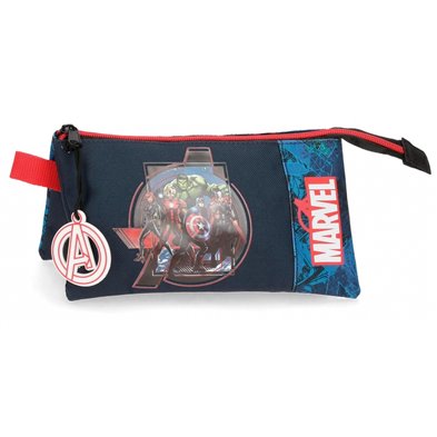 Estuche Marvel on the Warpath tres compartimentos