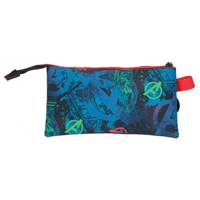 Estuche Marvel on the Warpath tres compartimentos