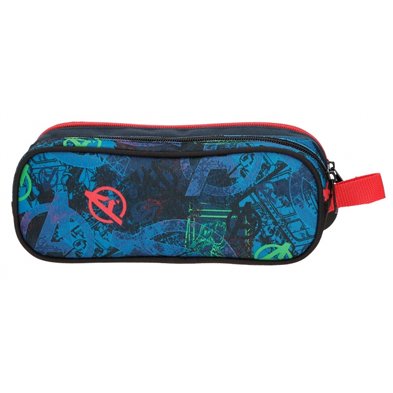 Estuche Marvel on the Warpath dos compartimentos