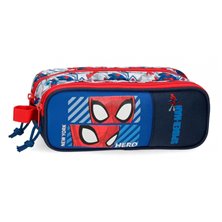 Estuche Spiderman Hero Dos Compartimentos