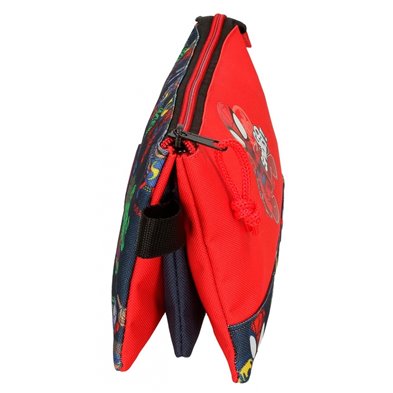 Estuche Go Spidey Tres Compartimentos