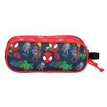 Estuche Go Spidey Dos Compartimentos