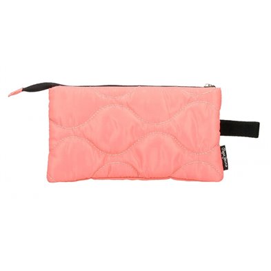 Estuche tres compartimentos Pepe Jeans Orson Coral