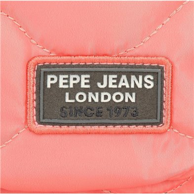 Estuche tres compartimentos Pepe Jeans Orson Coral