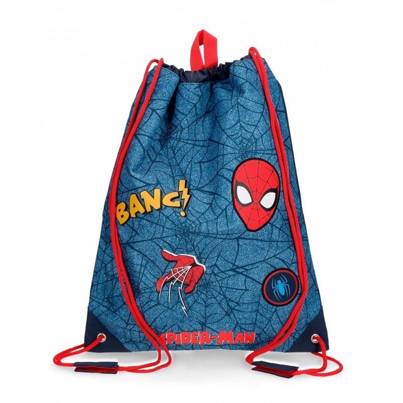 Mochila saco Spiderman Denim
