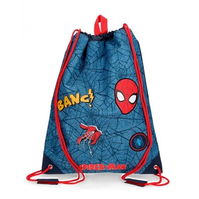 Mochila saco Spiderman Denim