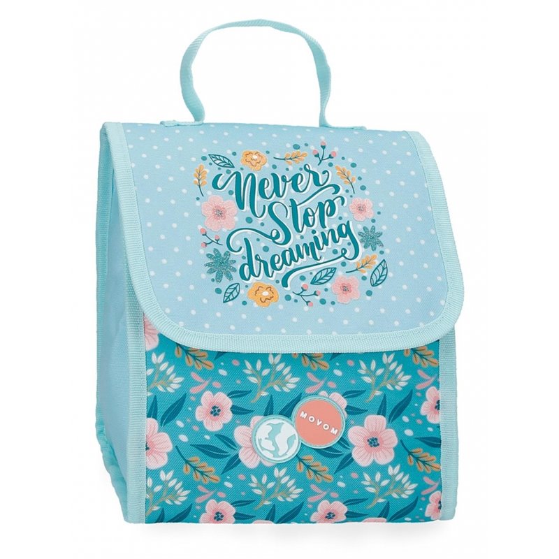 Bolsa Térmica Porta Alimentos Movom Never Stop Dreaming