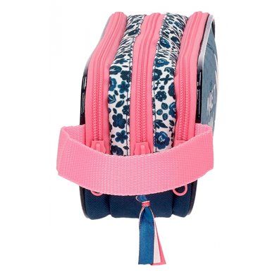 Estuche Minnie Make it Rain Bows triple cremallera