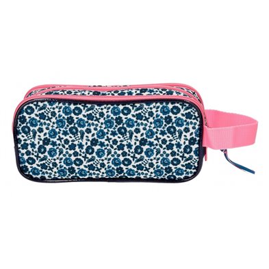 Estuche Minnie Make it Rain Bows triple cremallera