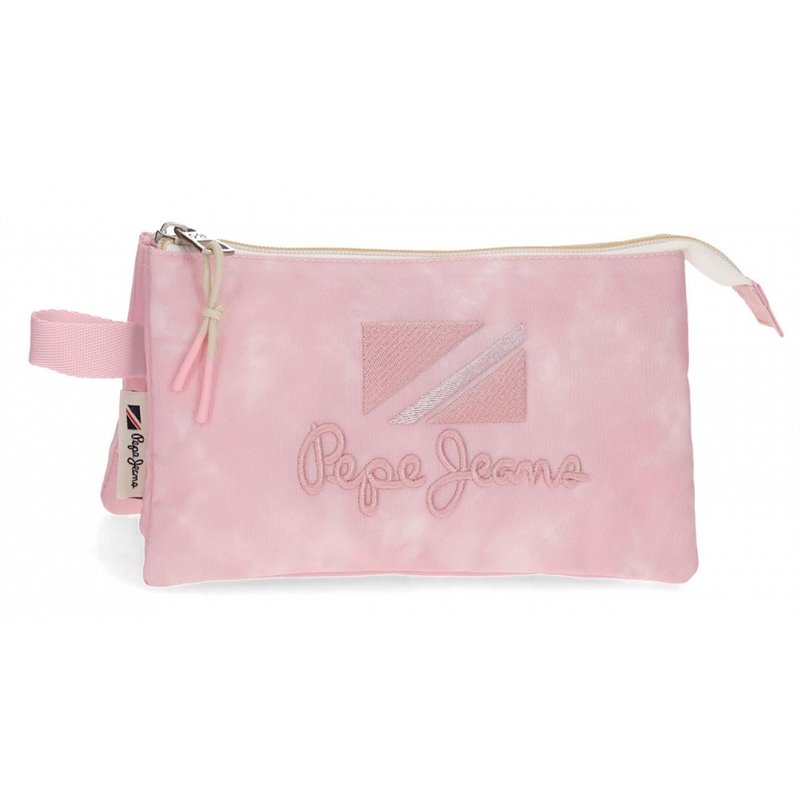 Estuche tres compartimentos Pepe Jeans Holi