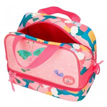 Bandolera Porta Alimentos Roll Road Precious Flower Adaptable