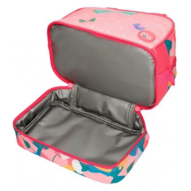Bandolera Porta Alimentos Roll Road Precious Flower Adaptable