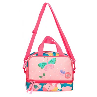 Bandolera Porta Alimentos Roll Road Precious Flower Adaptable