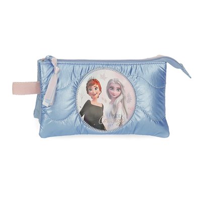 Estuche tres compartimentos Frozen Seek Courage