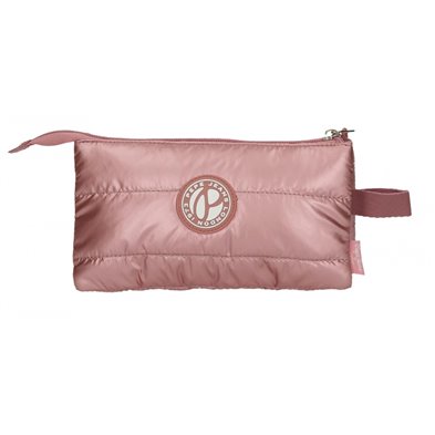 Estuche Pepe Jeans Carol tres compartimentos