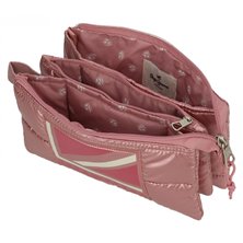 Estuche Pepe Jeans Carol tres compartimentos