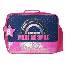 Cartera Escolar Movom Glitter Rainbow