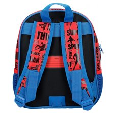 Mochila Preescolar Spiderman Great Power 28cm adaptable a carro