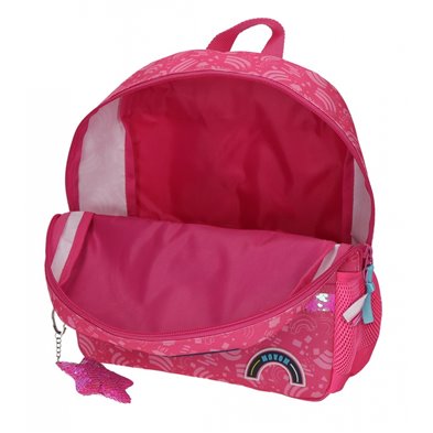 Mochila Pequeña Movom Glitter Rainbow