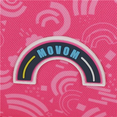 Mochila Pequeña Movom Glitter Rainbow