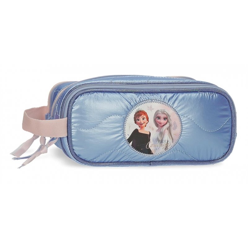 Estuche Triple compartimento Frozen Seek Courage