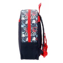 Mochila Preescolar Avengers Team 28cm adaptable a carro
