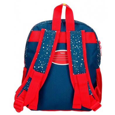 Mochila Preescolar 28cm Mickey on The Moon