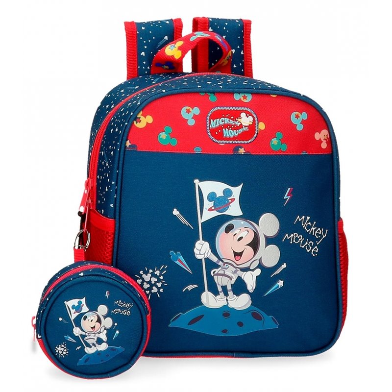 Mochila Guardería Mickey on The Moon 23cm