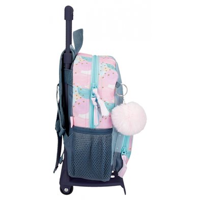 Mochila pequeña Movom Give yourself time con carro