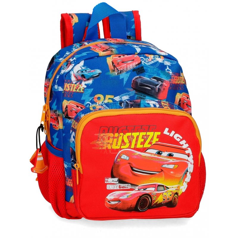 Mochila preescolar Cars Rusteze Lightyear 28cm
