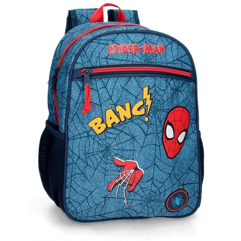 Mochila Spiderman Denim 33cm