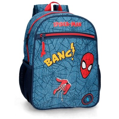 Mochila Spiderman Denim 33cm