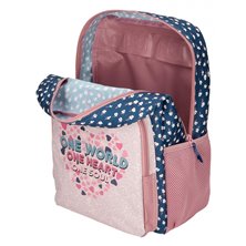 Mochila Escolar 40cm Roll Road One World