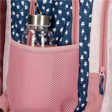 Mochila Escolar 40cm Roll Road One World